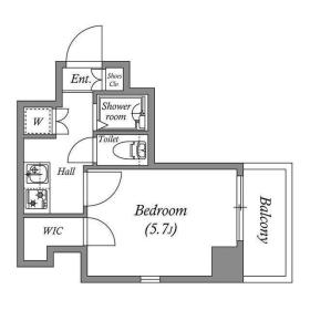 レジデンス横濱関内の間取り