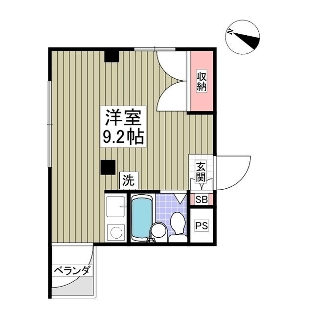 アネックス和総・218号室の間取り