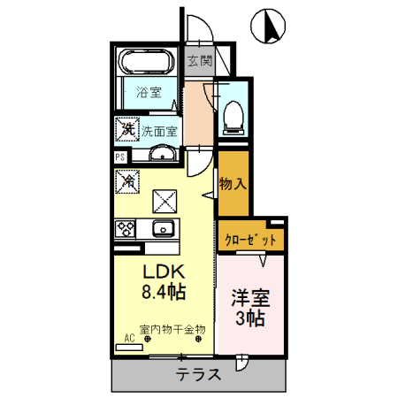 カスミソウの間取り