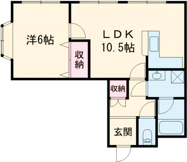 スマイルガーデンの間取り