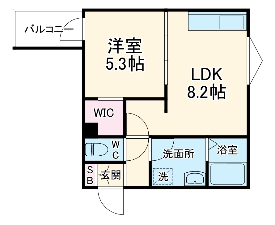 (仮称)RITZ COURT 池田の間取り
