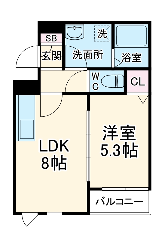 (仮称)RITZ COURT 池田の間取り