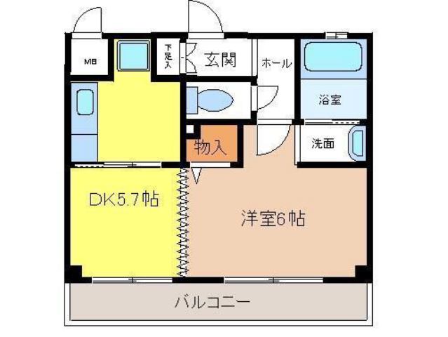 GRECALE松之浜の間取り