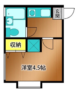 サンウエスト行徳Ａ棟の間取り