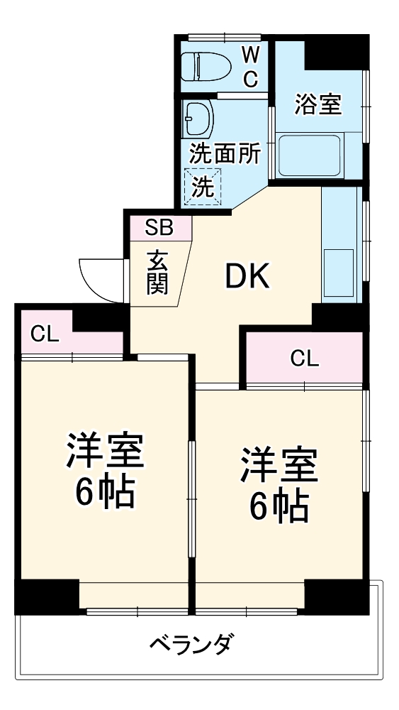 クロノス習志野台Northの間取り