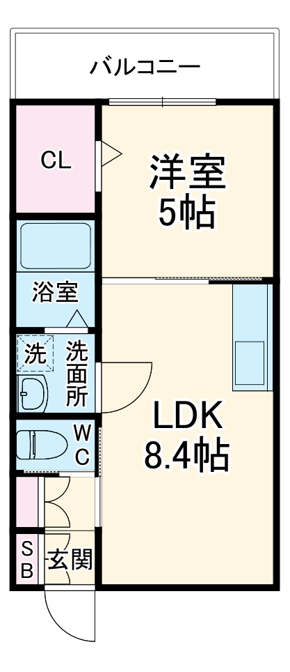 Likes飯山満町A棟の間取り