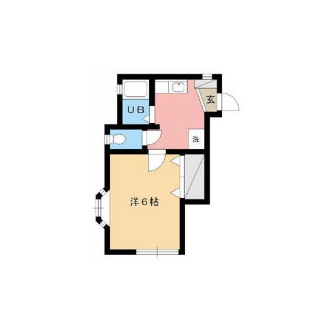 コーポシミズの間取り