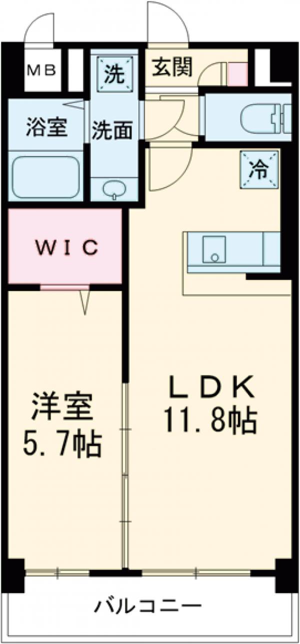 ラヴィクレールの間取り