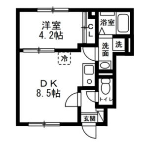 ドエル・SAWAの間取り