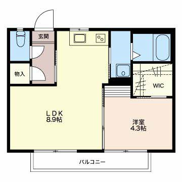 グリーンタウン高師Gの間取り