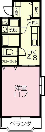 エテルナ清尚の間取り