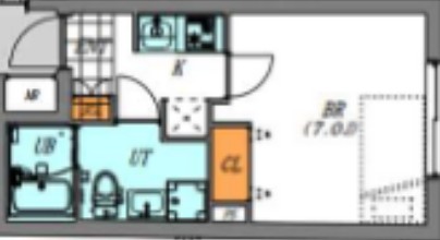 LUORE大山の間取り