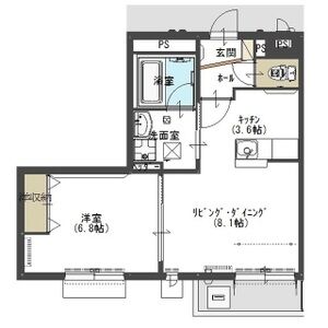 ノッティングヒルの間取り