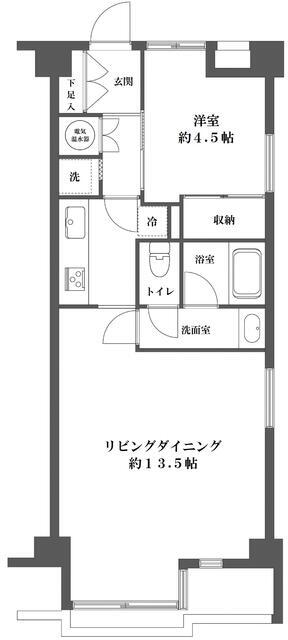 ライオンズマンション亀戸の間取り