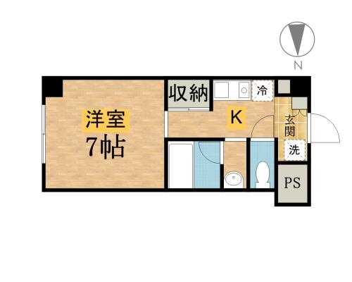 メゾンボヌールの間取り