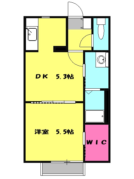 シャーメゾン浜町の間取り