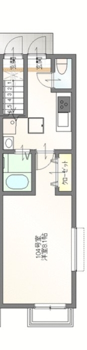 セナリオフォルム新鎌ヶ谷の間取り