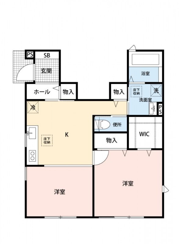 サンセール湘南の間取り