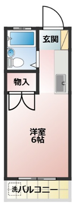 草加ミッドガルの間取り