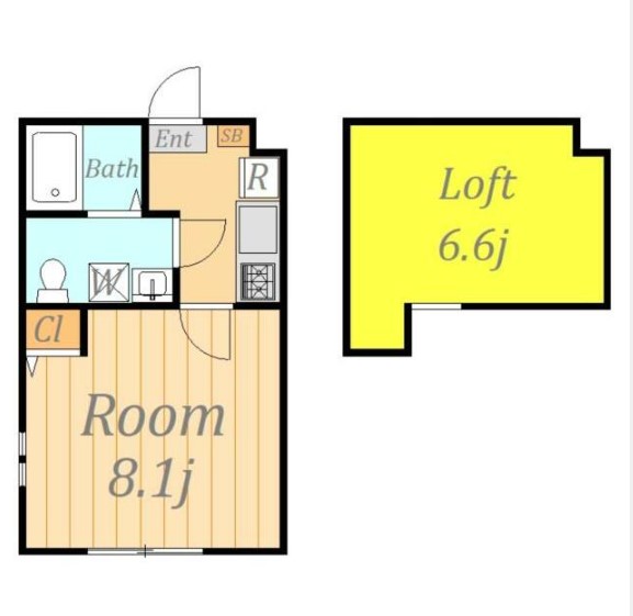 ルナパークの間取り