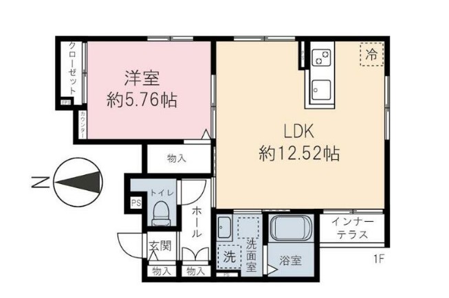 Peek-a-booの間取り