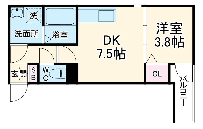 メゾンCOCO垂水の間取り