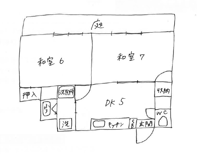 ベルコーポの間取り