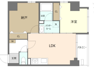 セレーノ六町の間取り