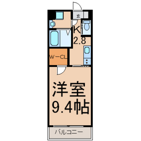 サンモールMARUHARAの間取り