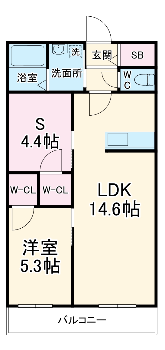 グリーングレイスの間取り