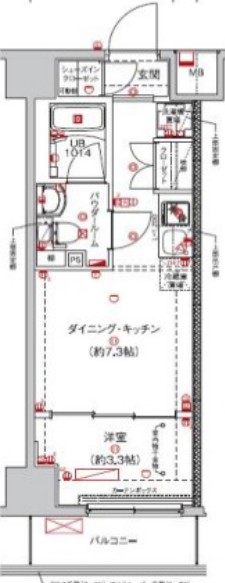 SAKURA AXIS NAKAITABASHIの間取り