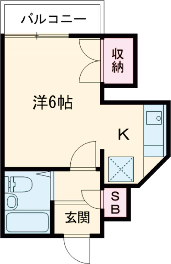 メゾンカナールの間取り
