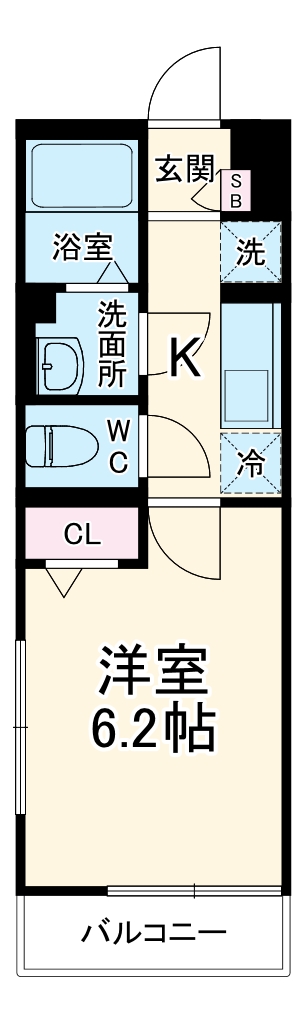 リブリ・パルク朝日町の間取り