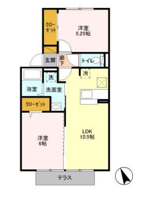 グレイス鷺沼台Aの間取り