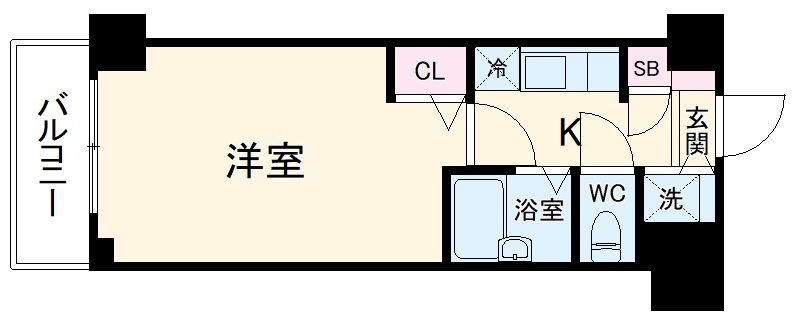 トーシンフェニックス武蔵新城の間取り