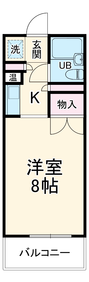 イーストヒルズの間取り
