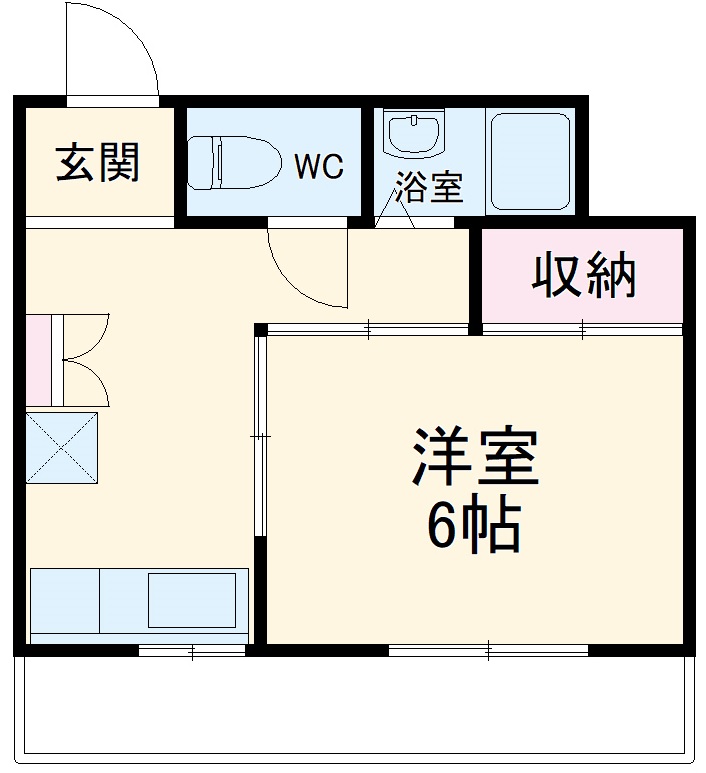 橋本ビルの間取り