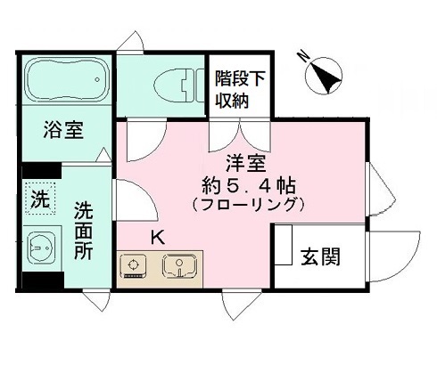 ＬＥＯ五拾弐番館の間取り