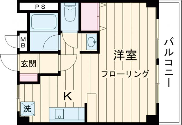 シュロス平山の間取り