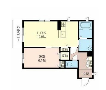 プレミアスの間取り