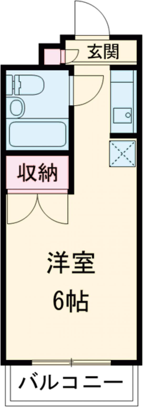 第58小金井クリスタルマンションの間取り