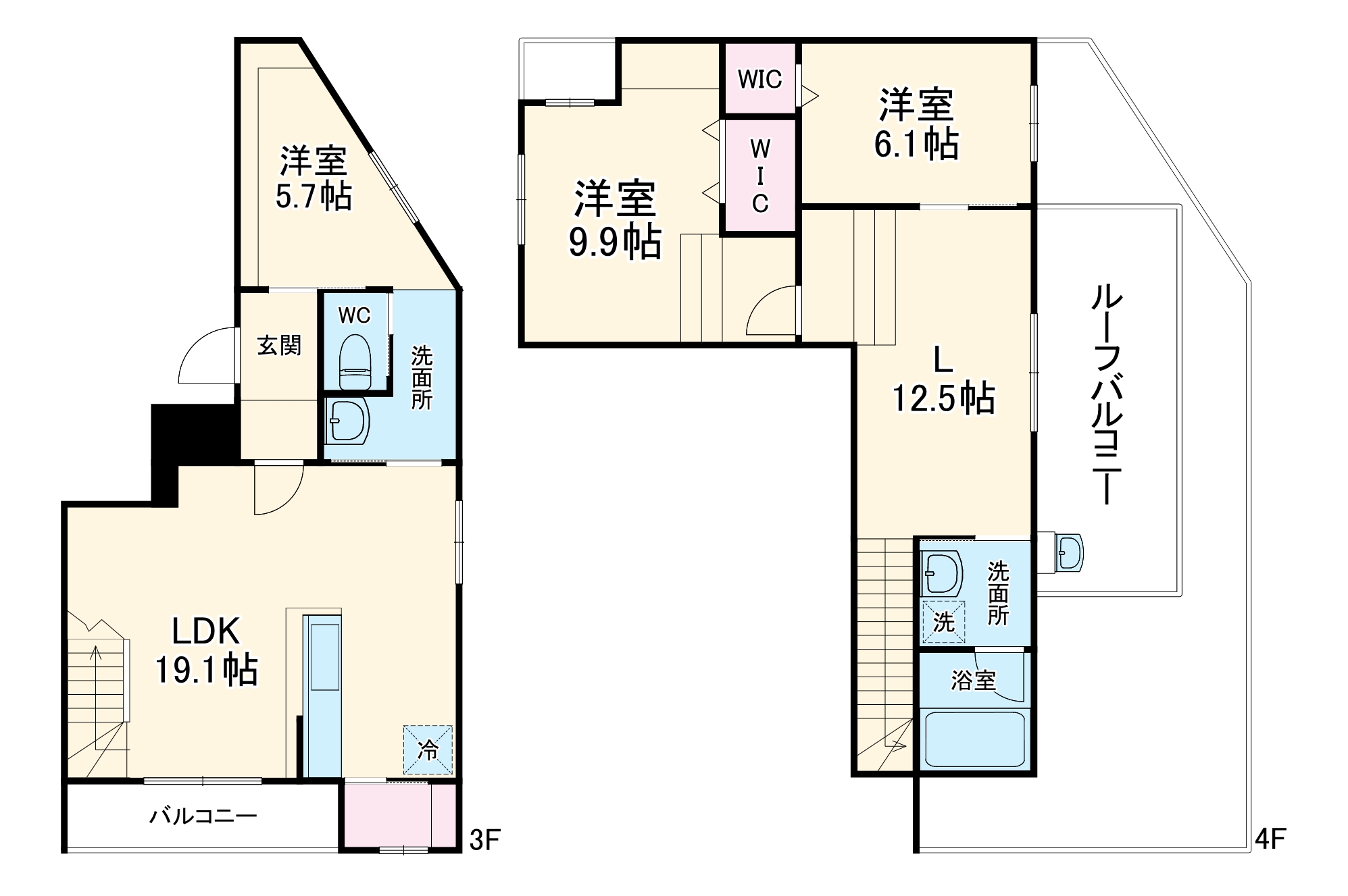 Residence de 池下の間取り
