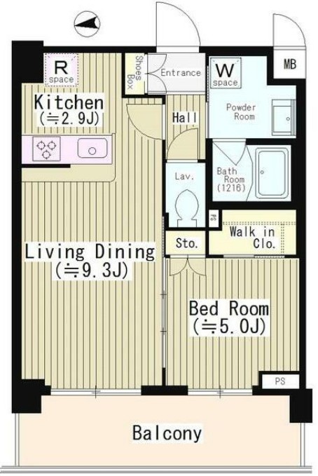 エディアン目黒本町の間取り
