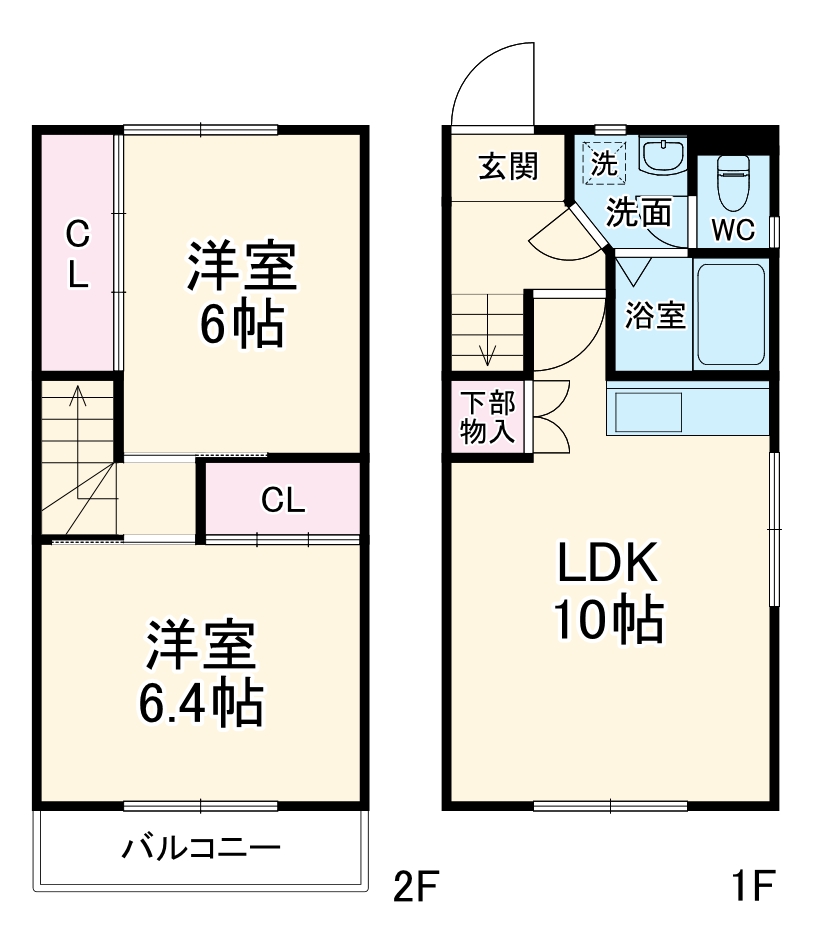 キャナル・ワンの間取り