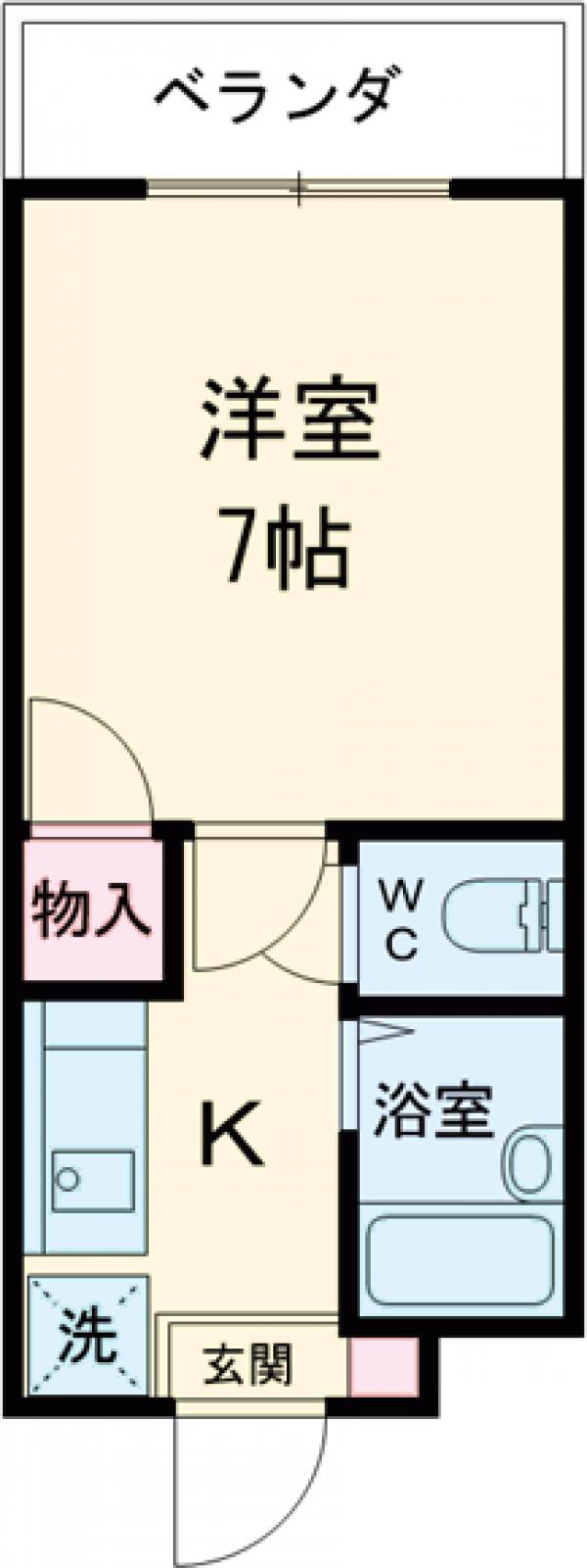 堀川マンションの間取り