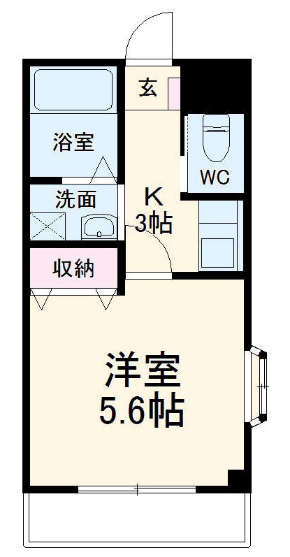 フォレストマンションの間取り