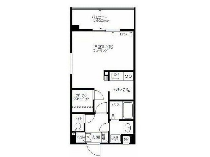 アム・フルス壱番館の間取り