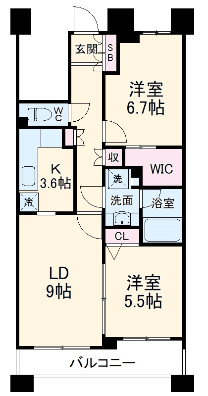ガーデンアヴェニュー妙典の間取り