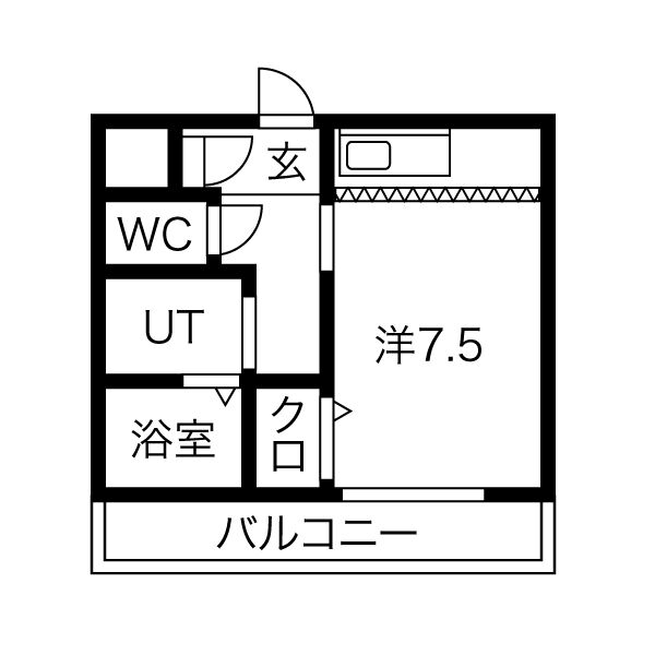 柴昭ビルエスパシオの間取り