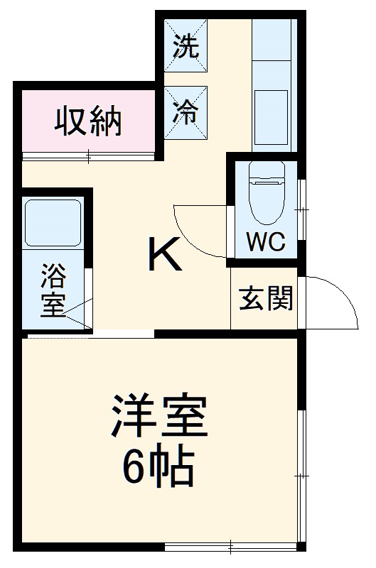 高山荘の間取り